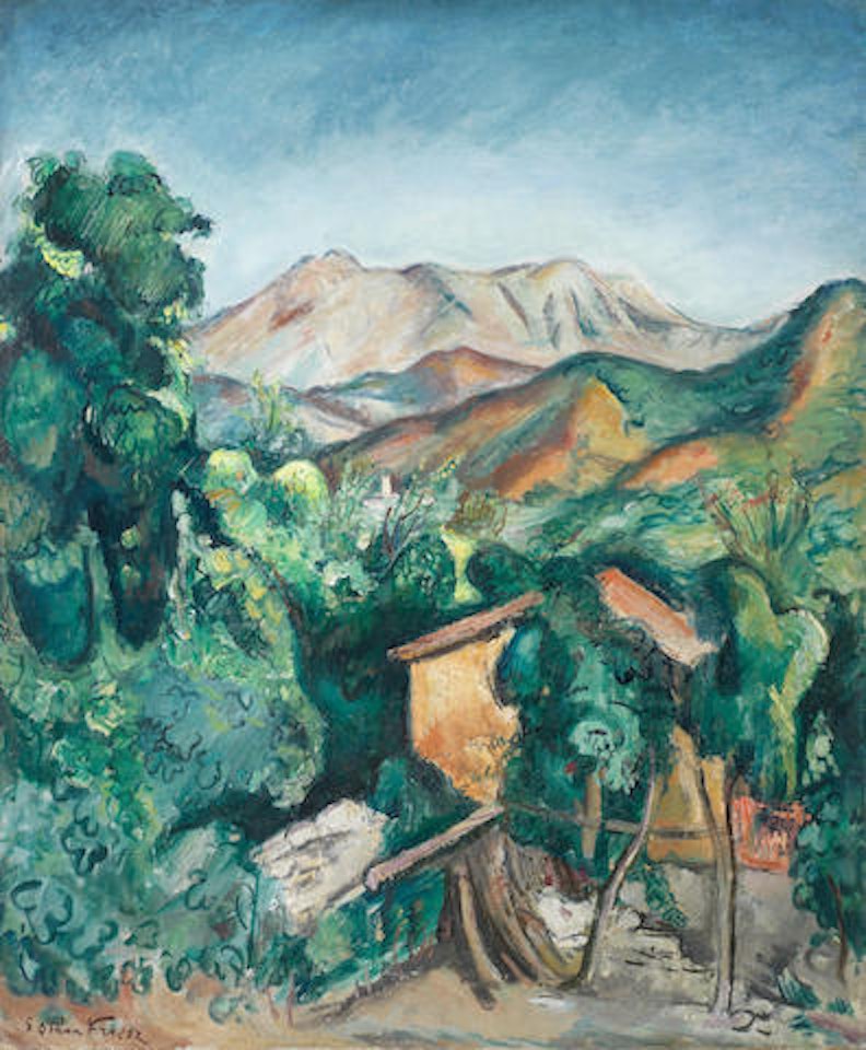 Paysage les Jars by Othon Friesz