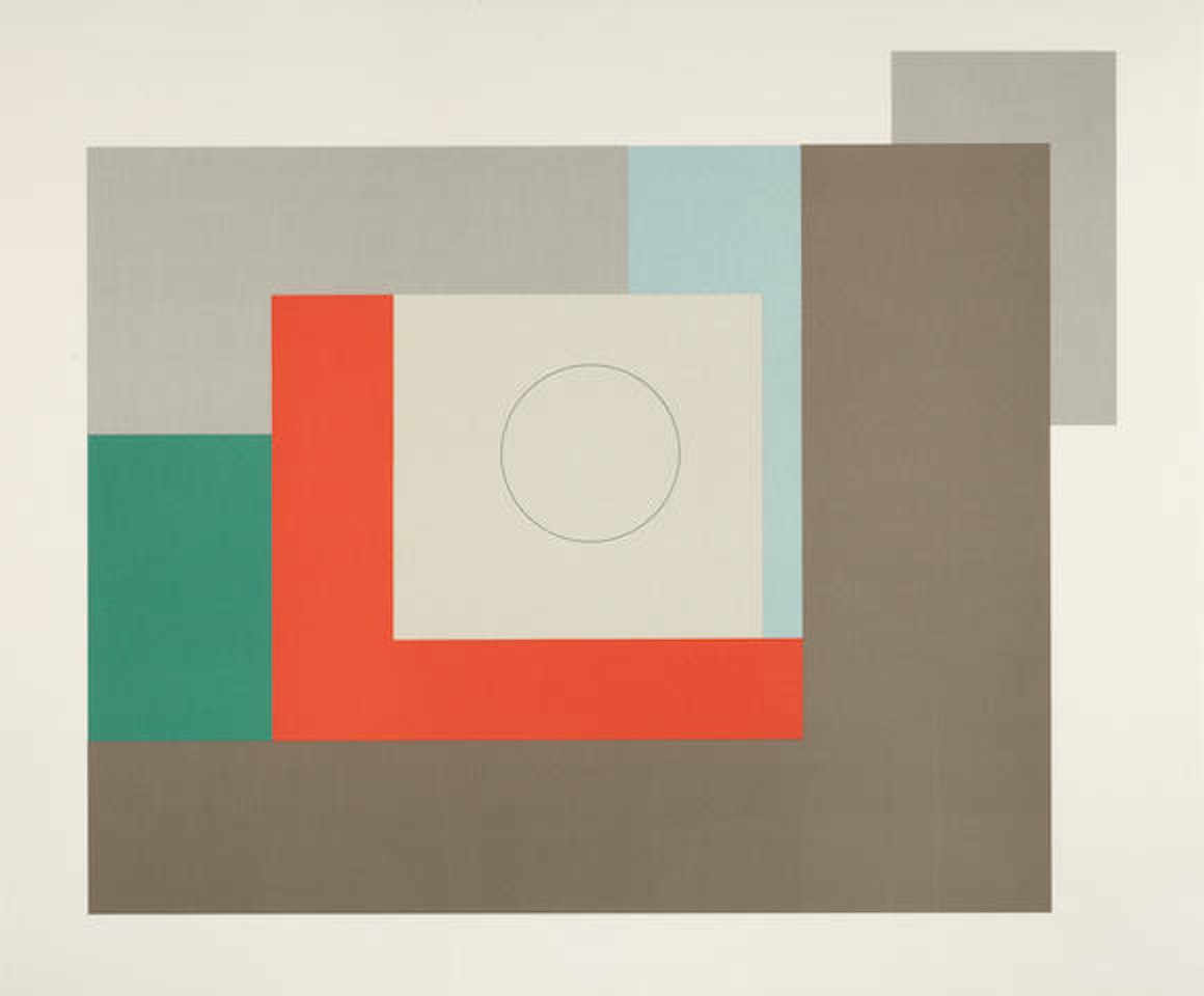 Abstract Composition by Ben Nicholson, O.M.
