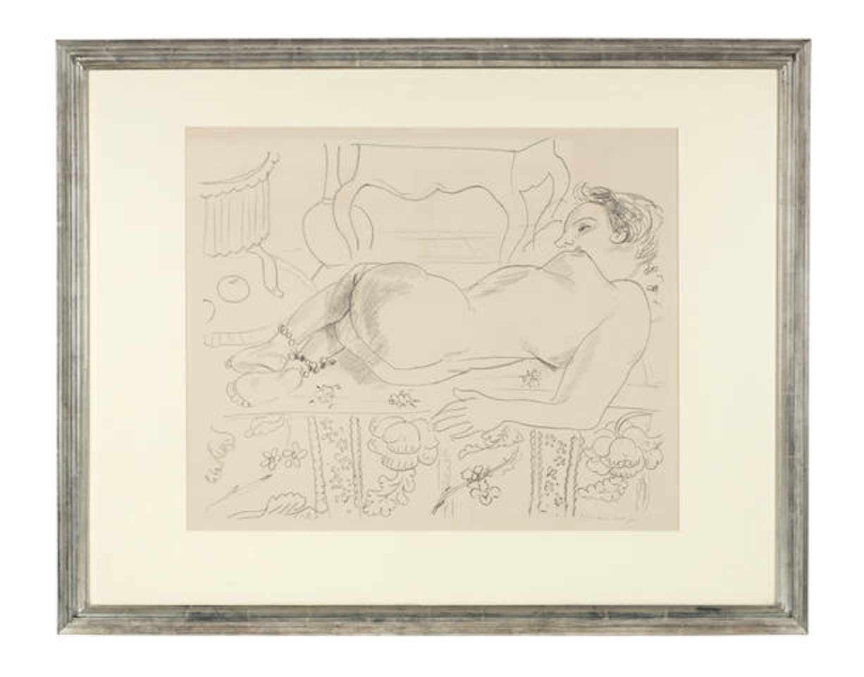 Nu couché sur Sol Fleuri by Henri Matisse
