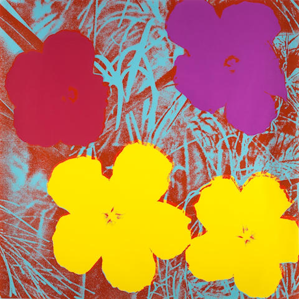 Flowers by Andy Warhol