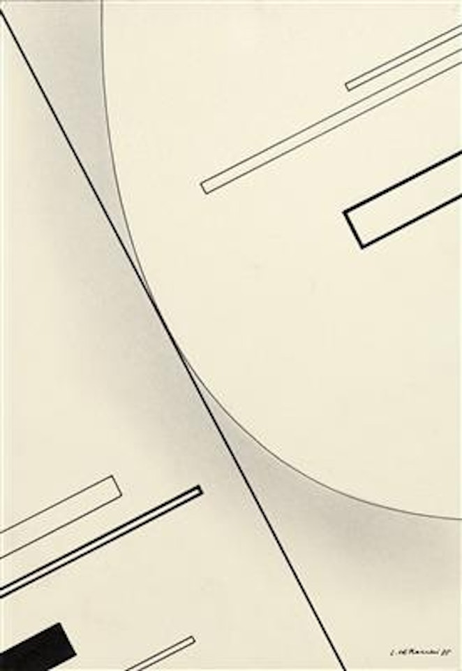 Costruzione omega - Variazione 5 by Luigi Veronesi