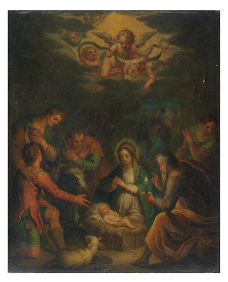 The Adoration of the Shepherds by Netherlandish School
