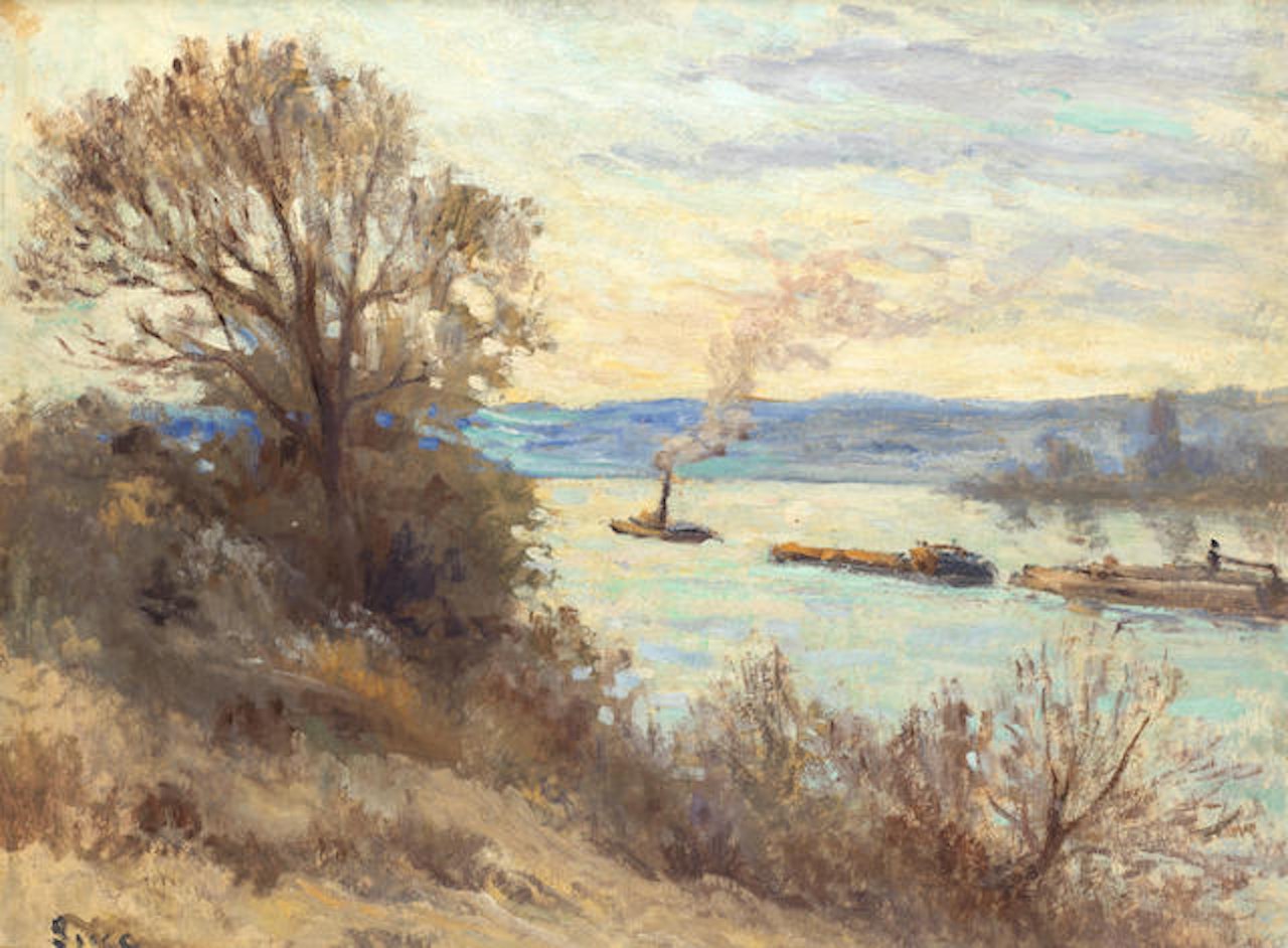 Automne à Rolleboise by Maximilien Luce