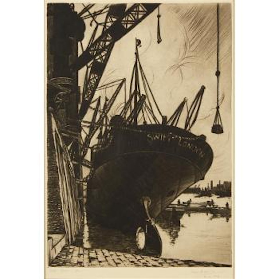 Swift London No. 1 by Sybil Andrews