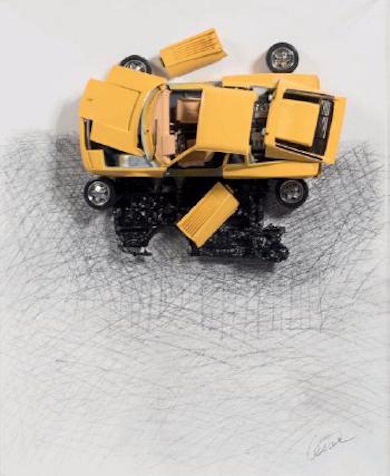 Ferrari compressée by César