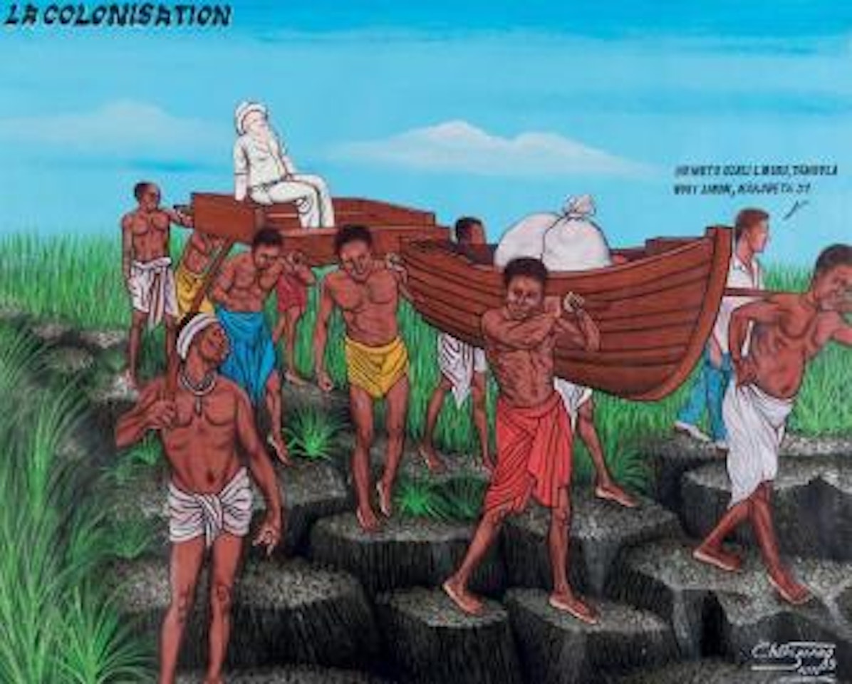 La colonisation by Chéri Samba