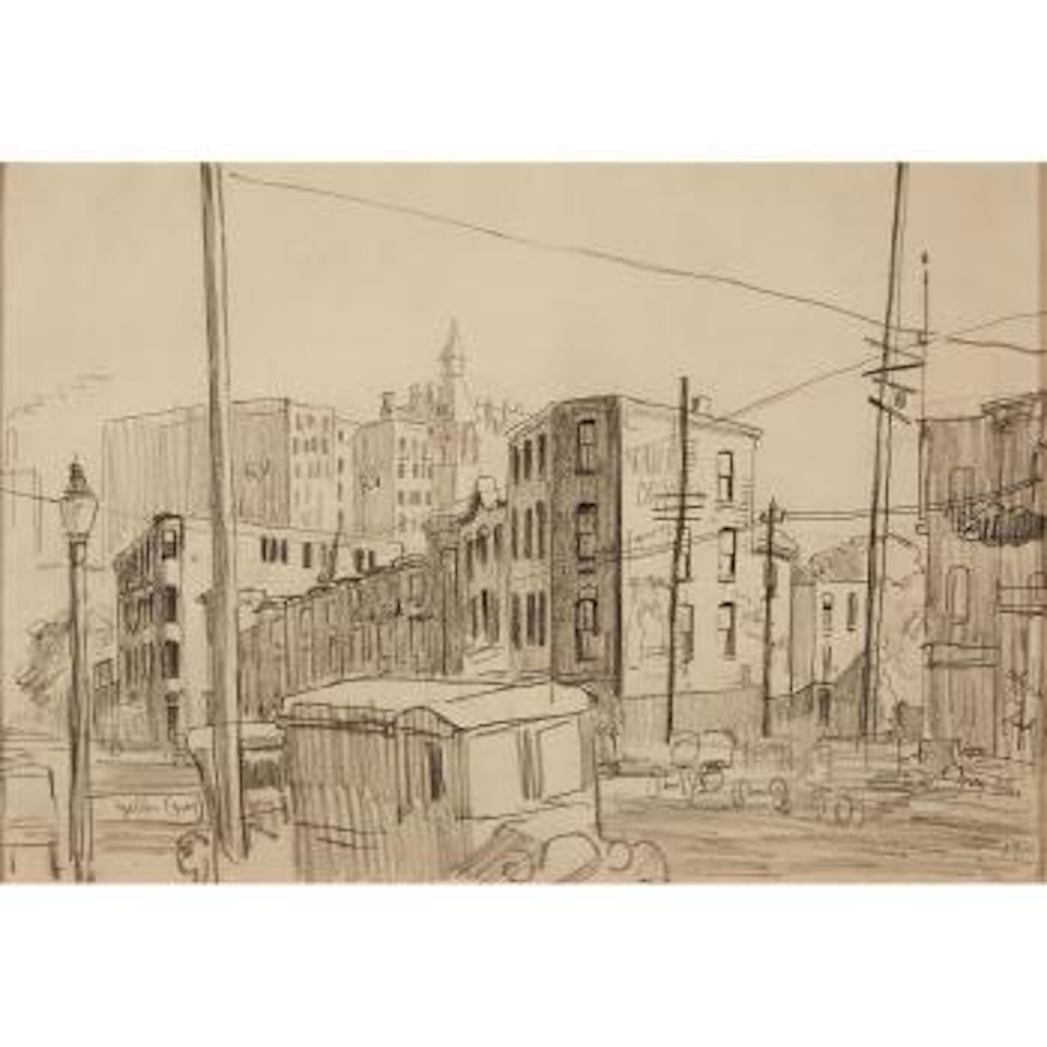 Street Scene by Charles Burchfield
