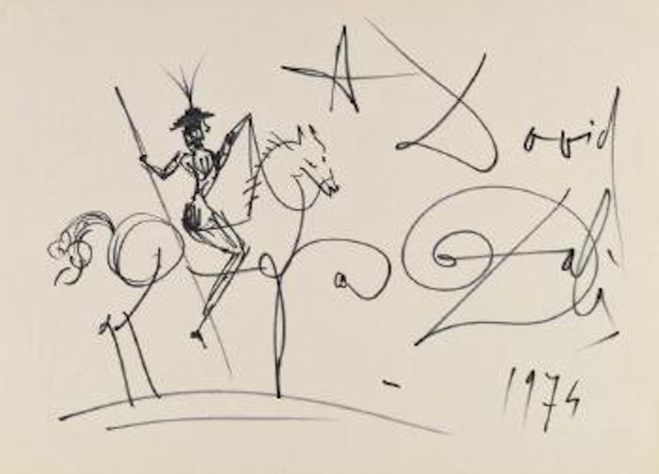 Cavalier by Salvador Dali