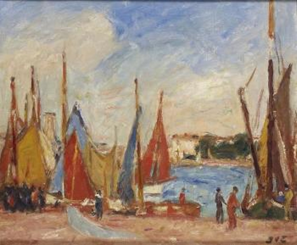 Port en Bessin by Georges d’Espagnat