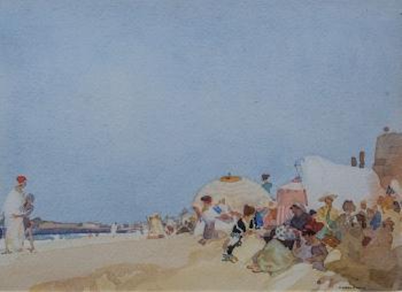 Beach scene, Morning by William Russell Flint