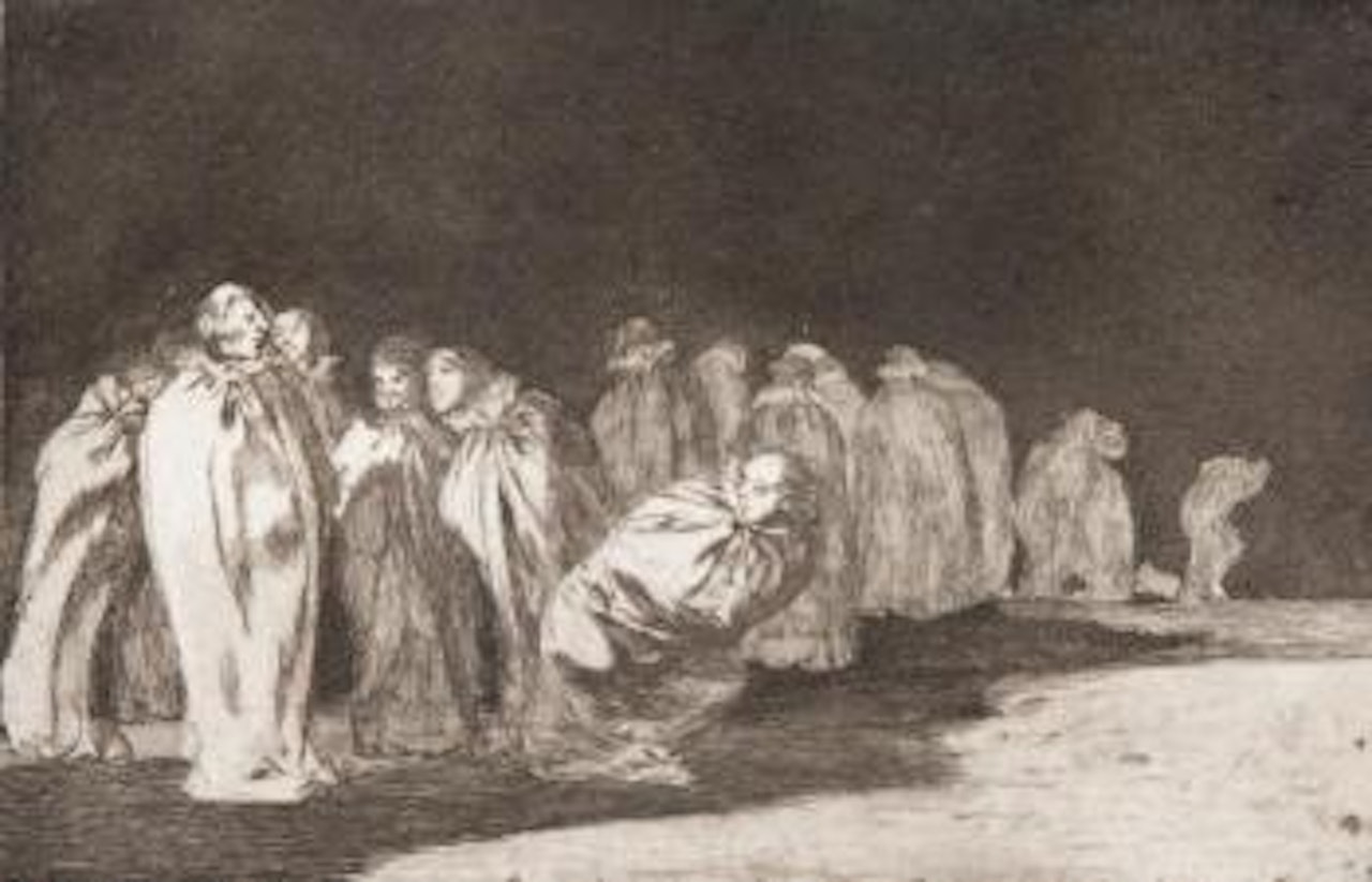 Los Ensacados by Francisco José de Goya