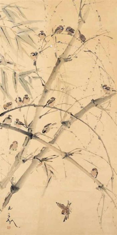 Sparrows by Chen Wen Hsi