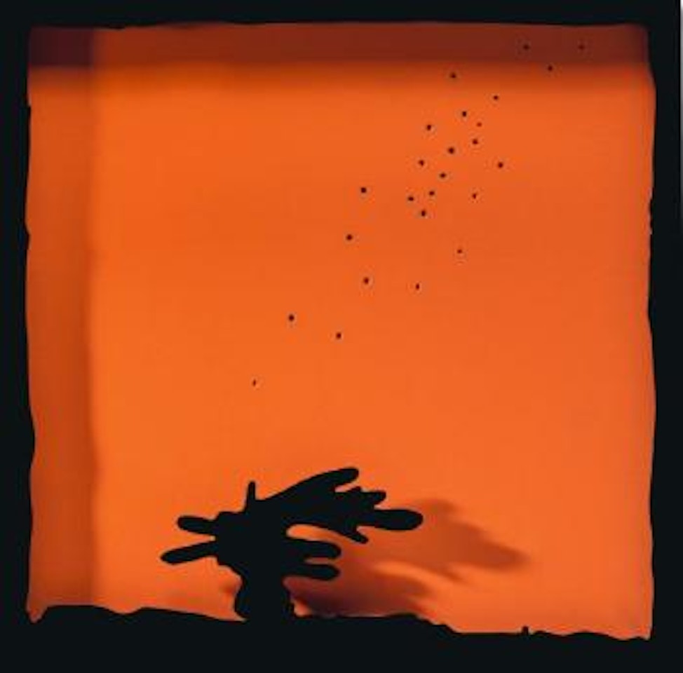 Concetto spaziale, teatrino by Lucio Fontana