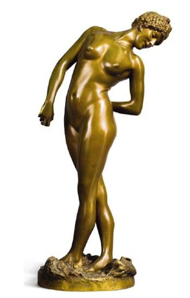 La joueuse de boules (The boules player) by Jean Léon Gérome