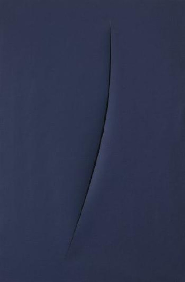 Concetto spaziale, attesa by Lucio Fontana