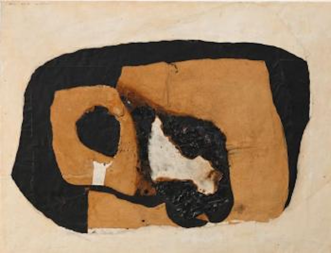 Senza titolo by Alberto Burri