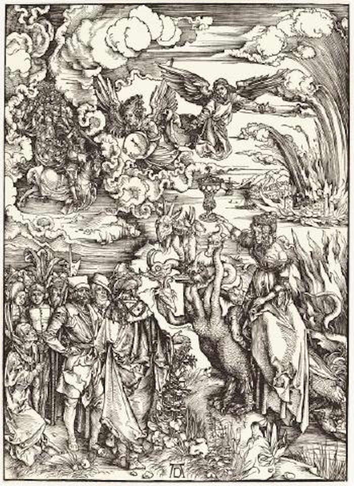 Das babylonische Weib by Albrecht Dürer