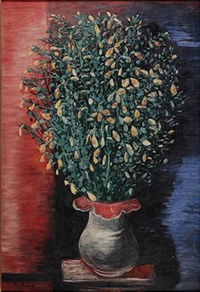 Vase de fleurs by Moïse Kisling
