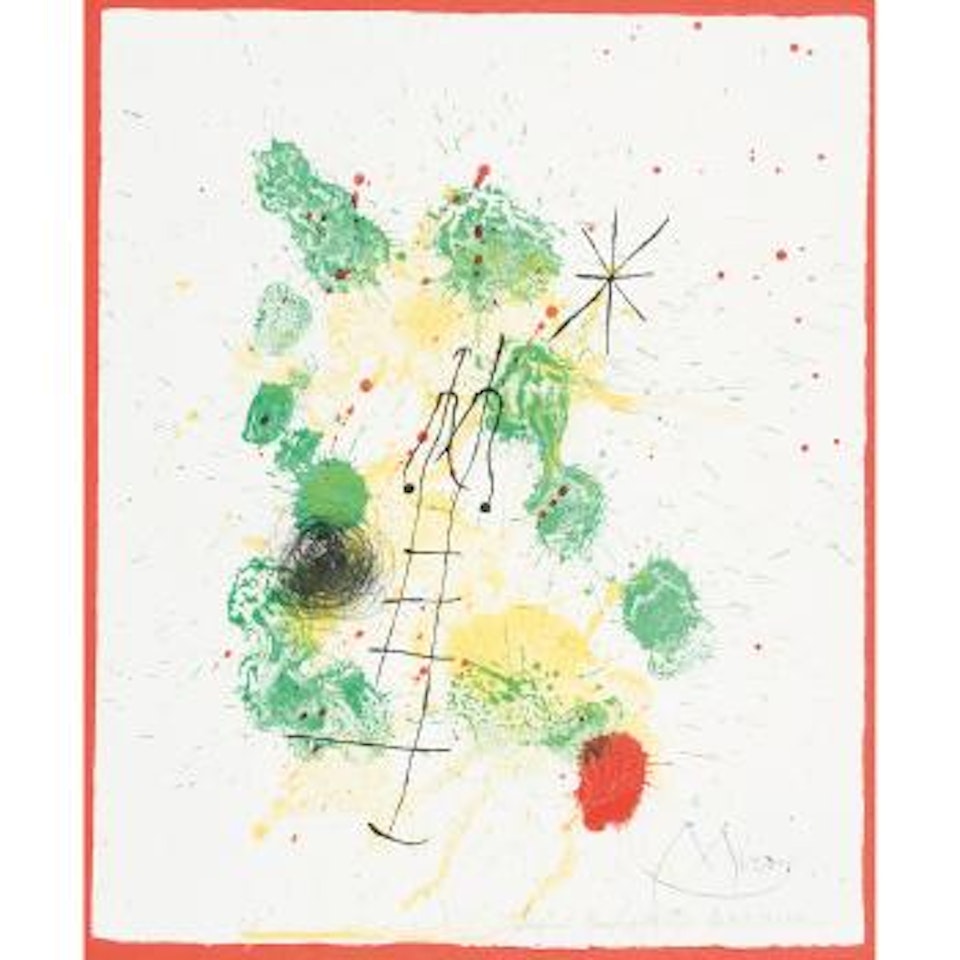 Kronenhalle by Joan Miró