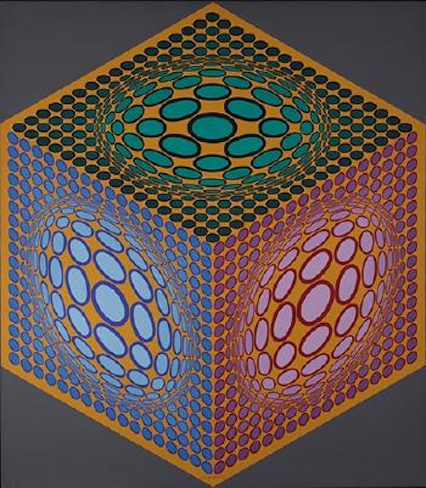 Rixa by Victor Vasarely