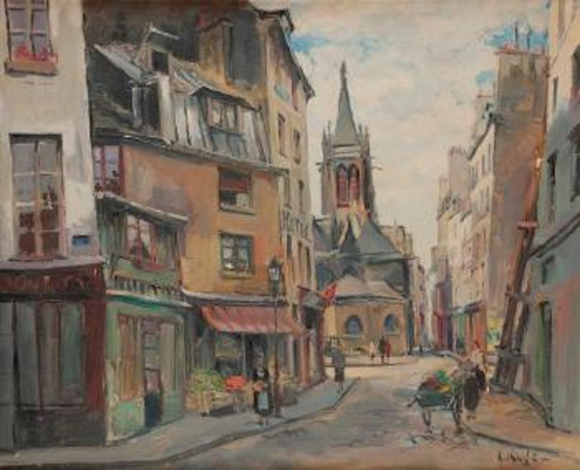 Paris, l'église Saint Séverin by Constantin Kluge
