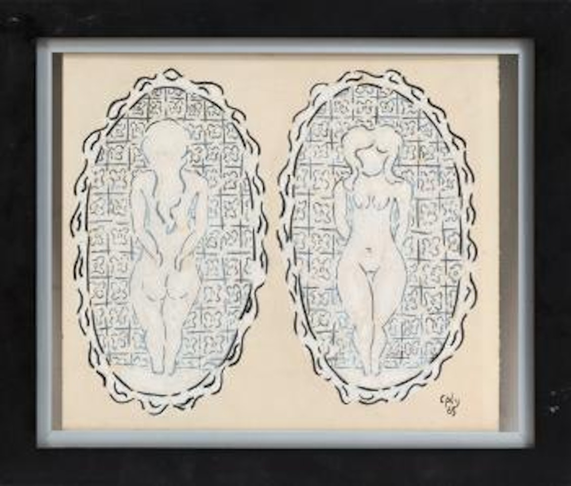 Standing nude by William Nelson Copley