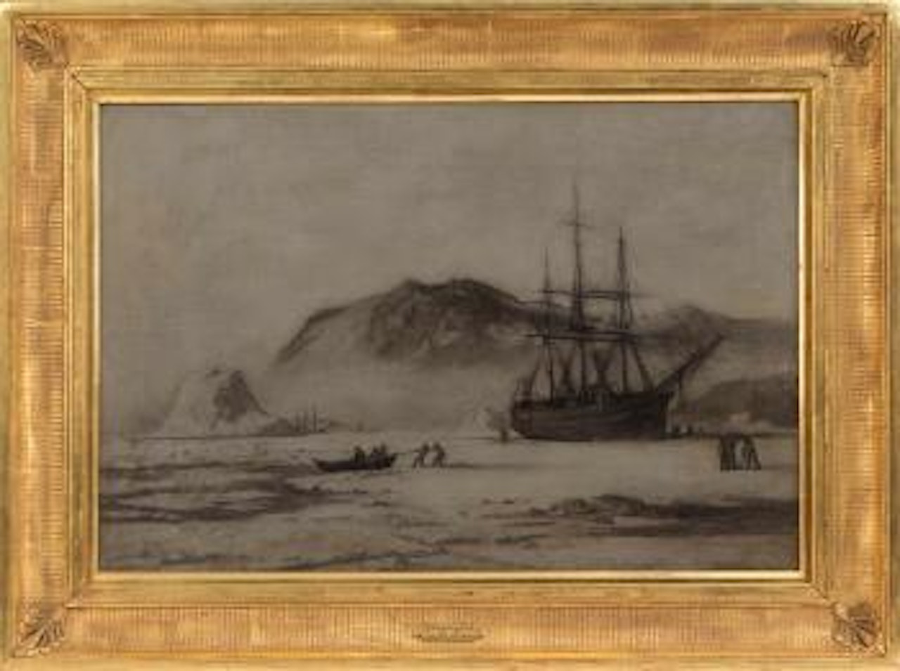 Arctic whaling by William Bradford