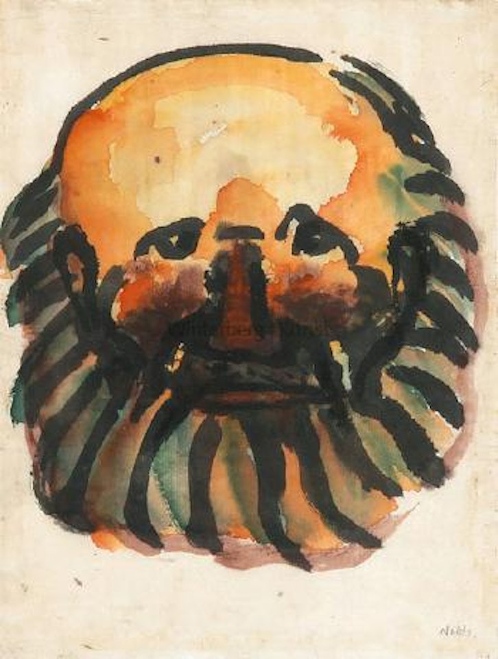 Apostelkopf by Emil Nolde