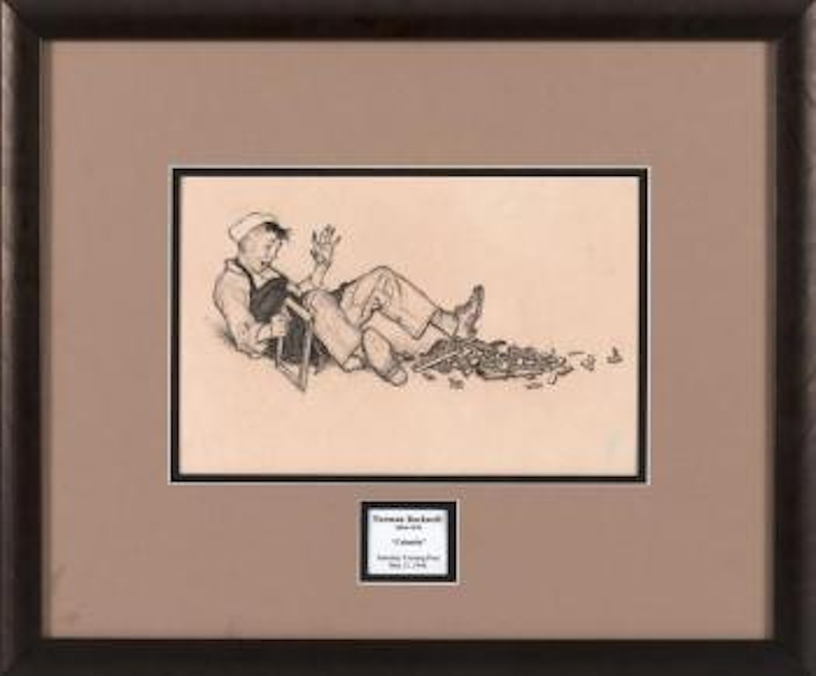Calamity by Norman Rockwell