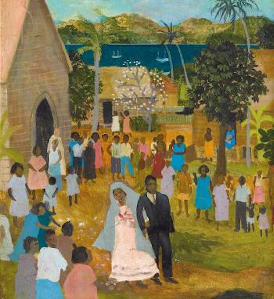 The wedding, Thursday island by Ray Austin Crooke