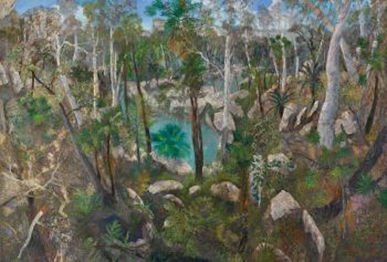 The Jade Pool, Carnarvon by William Francis Robinson