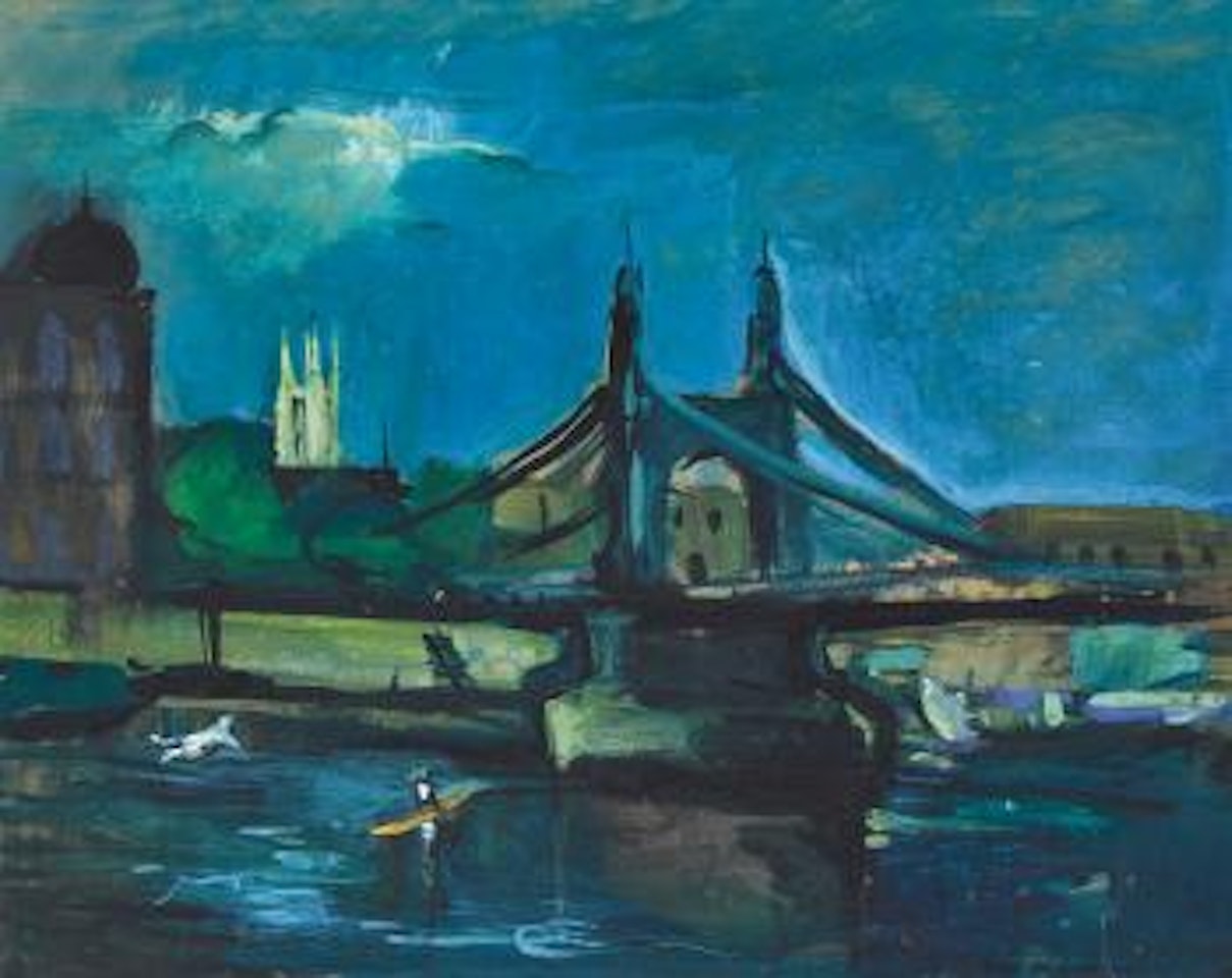 The Thames, London by Frederick Ronald Williams