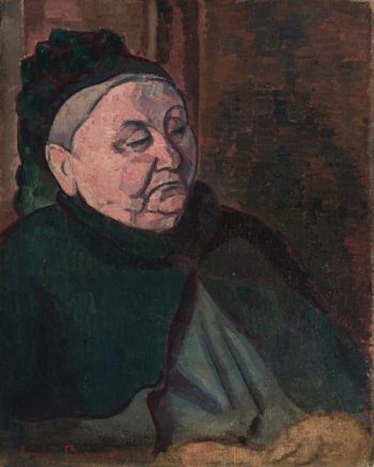 La Grand-mere de l'Artiste by Emile Bernard