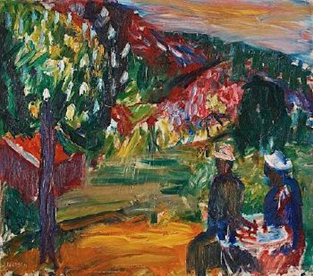 Coffee Al Fresco by Ivan Ivarson