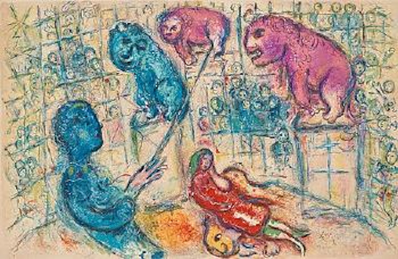 From: "Le Cirque" (Double Page) by Marc Chagall