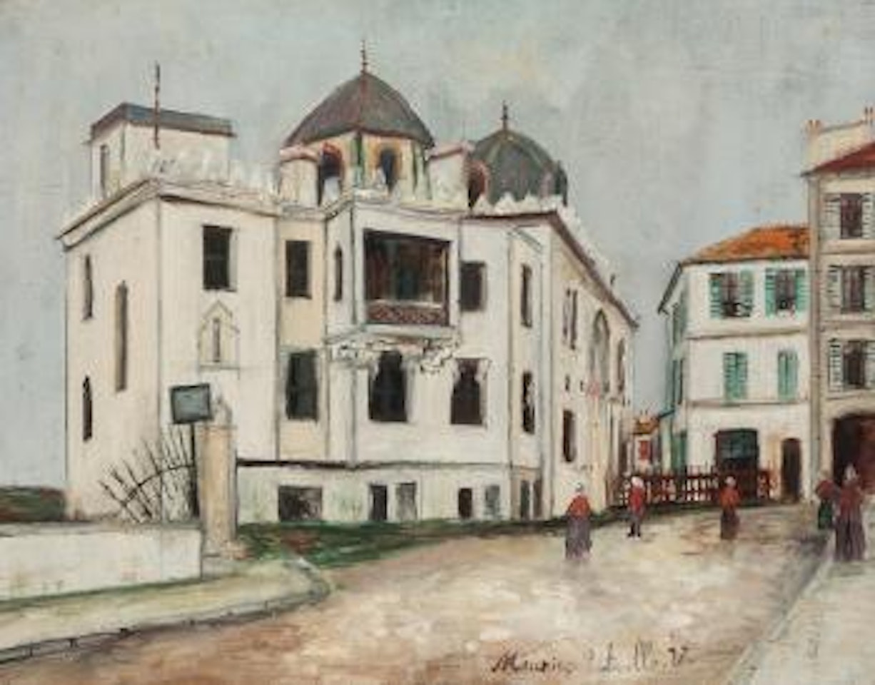 La Medina a Constantine by Maurice Utrillo