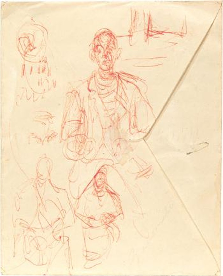 Studies for sculpture by Alberto Giacometti