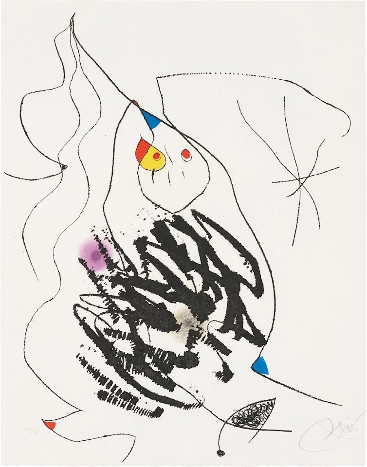 Journal d'un graveur (Diary of an Engraver): one plate by Joan Miró