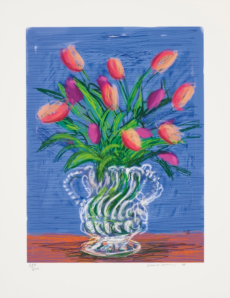 Untitled no. 346, from A Bigger Book: Art Edition B by David Hockney