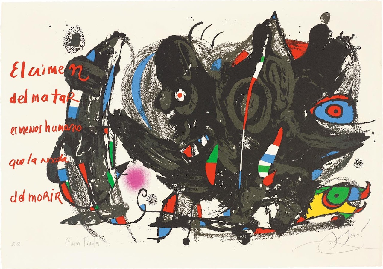 Poemas para Mirar (Poems to Watch) by Joan Miró