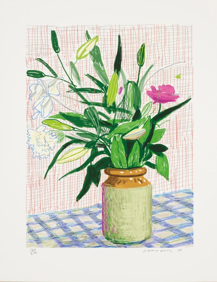 Untitled no. 516, from A Bigger Book: Art Edition D by David Hockney