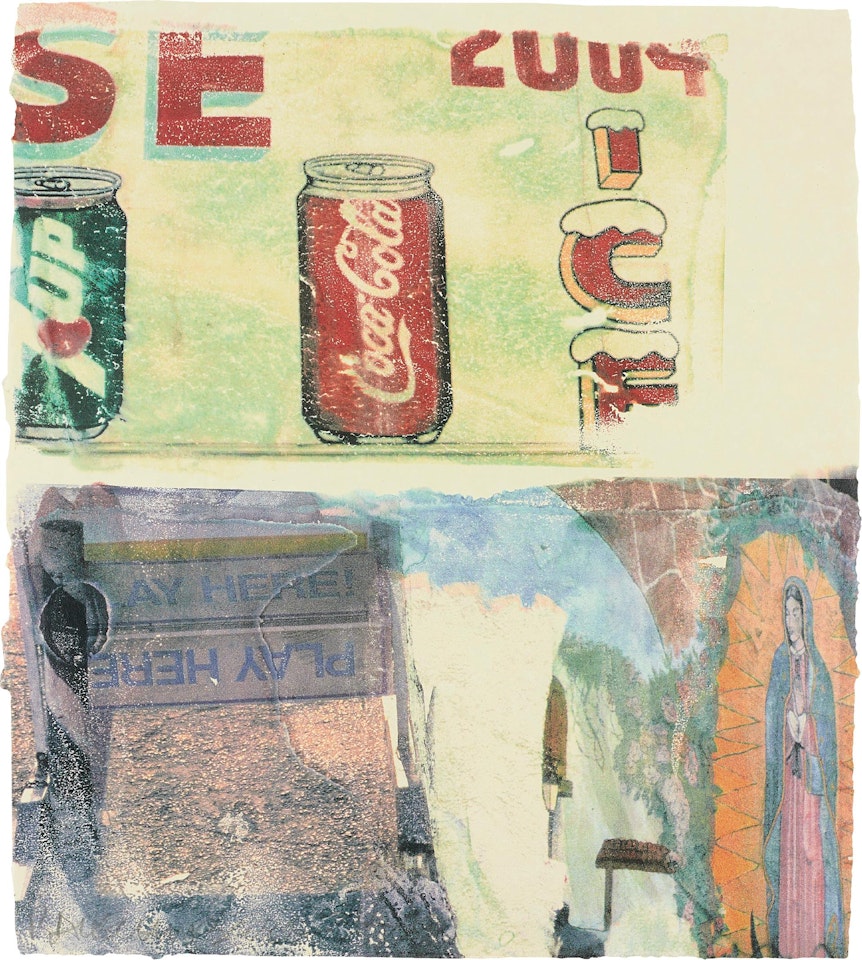 L.A. Uncovered #3 by Robert Rauschenberg