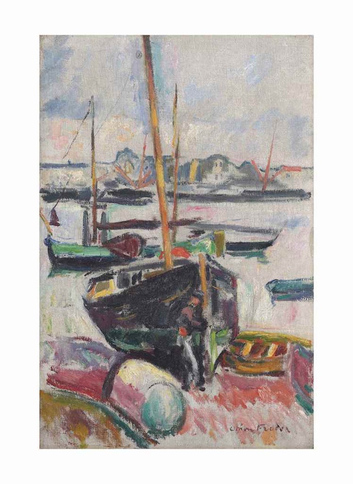 Le port by Othon Friesz