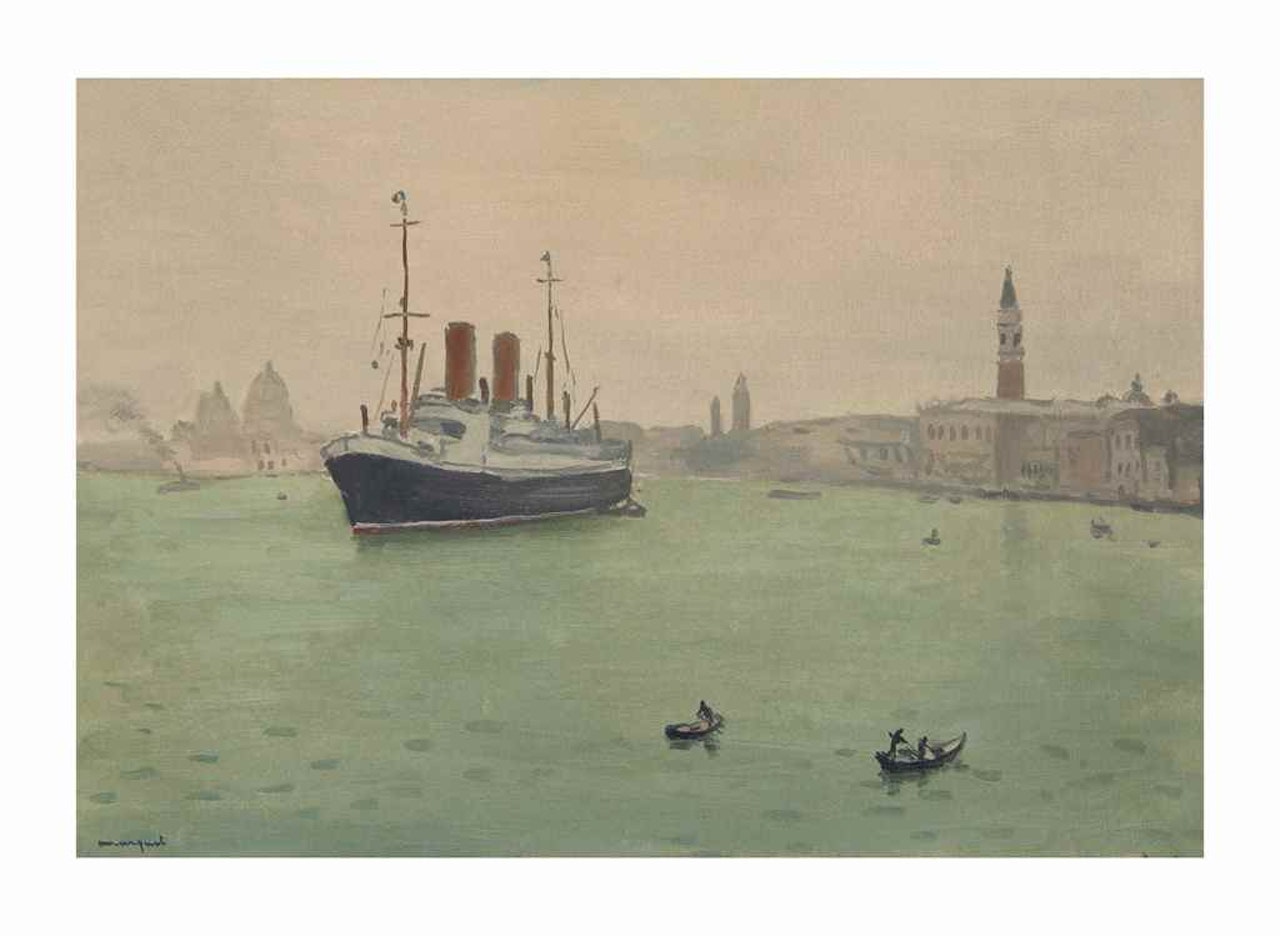 Venise, le paquebot by Albert Marquet