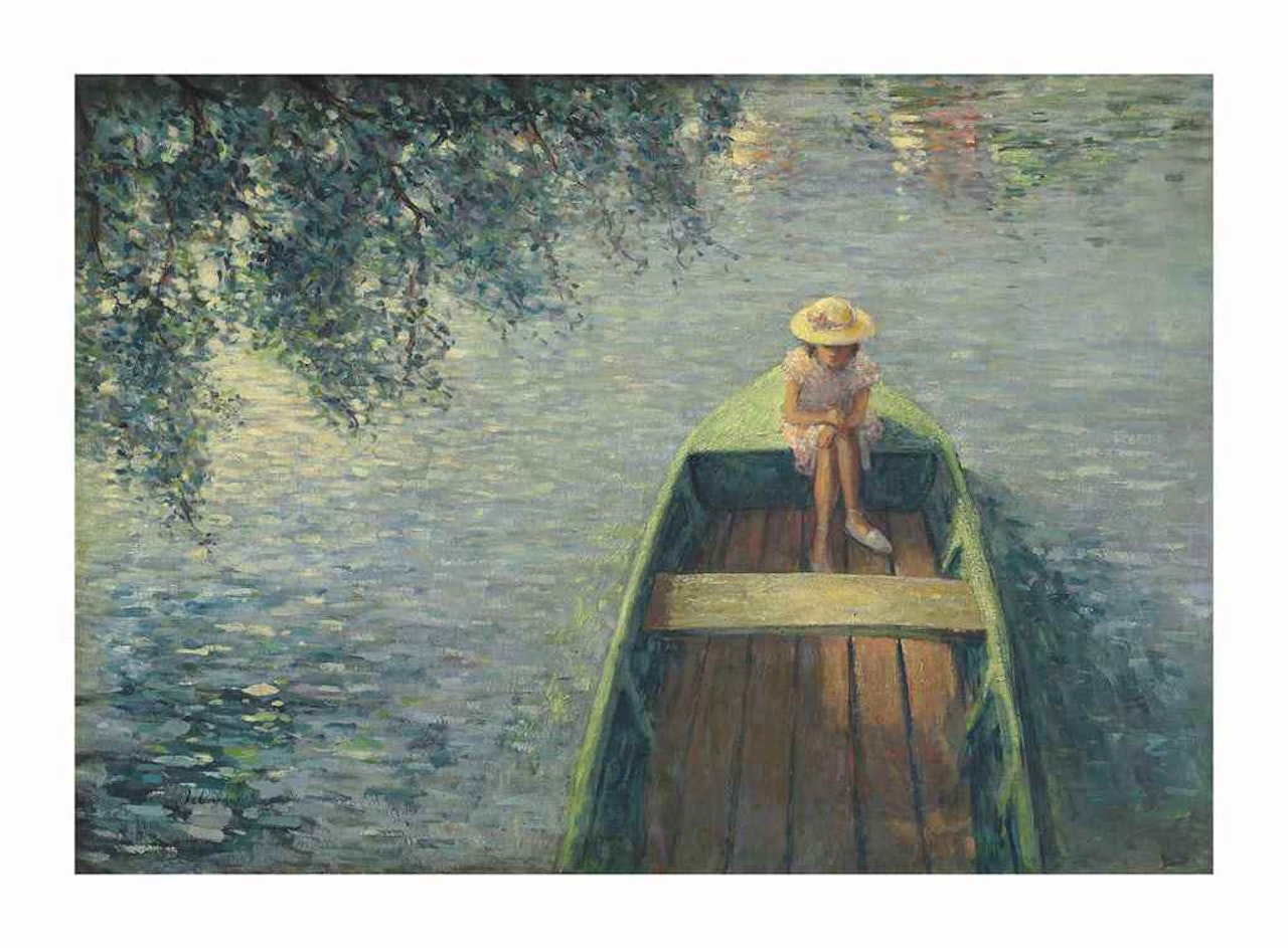 En barque sur la Marne by Henri Lebasque