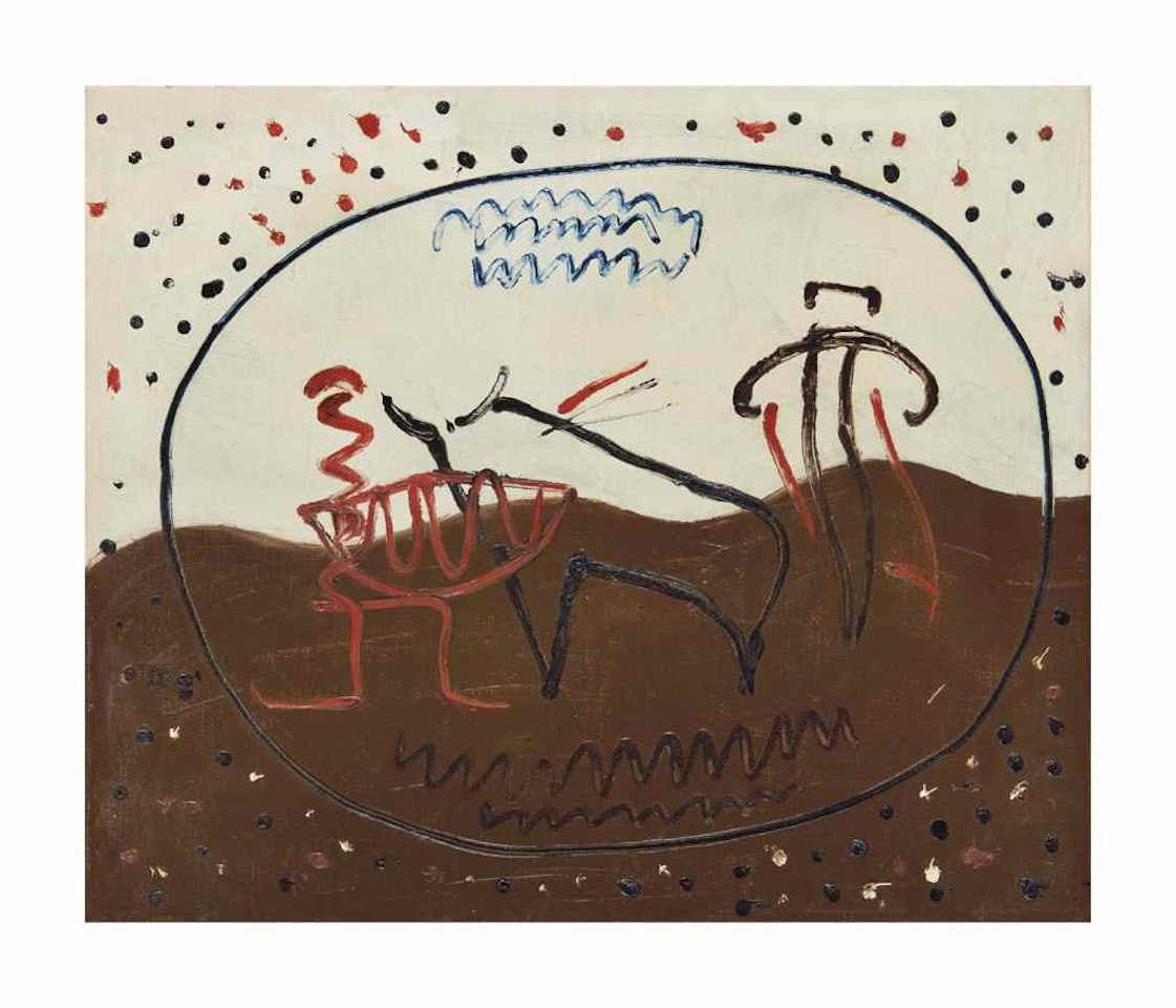 Course de Taureaux by Man Ray