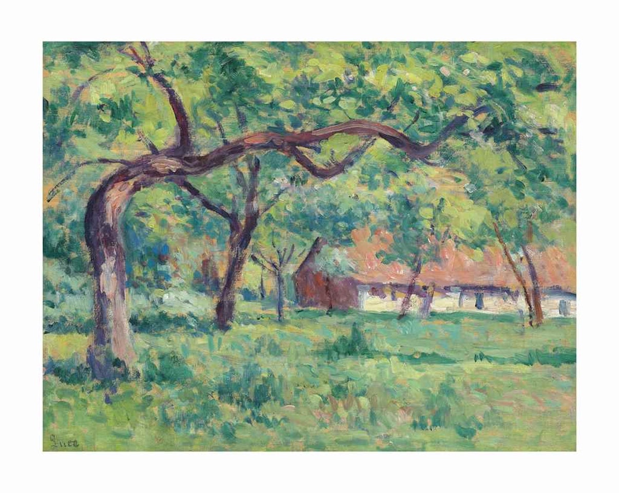 Ferme à Saint-Laurent-en-Caux by Maximilien Luce