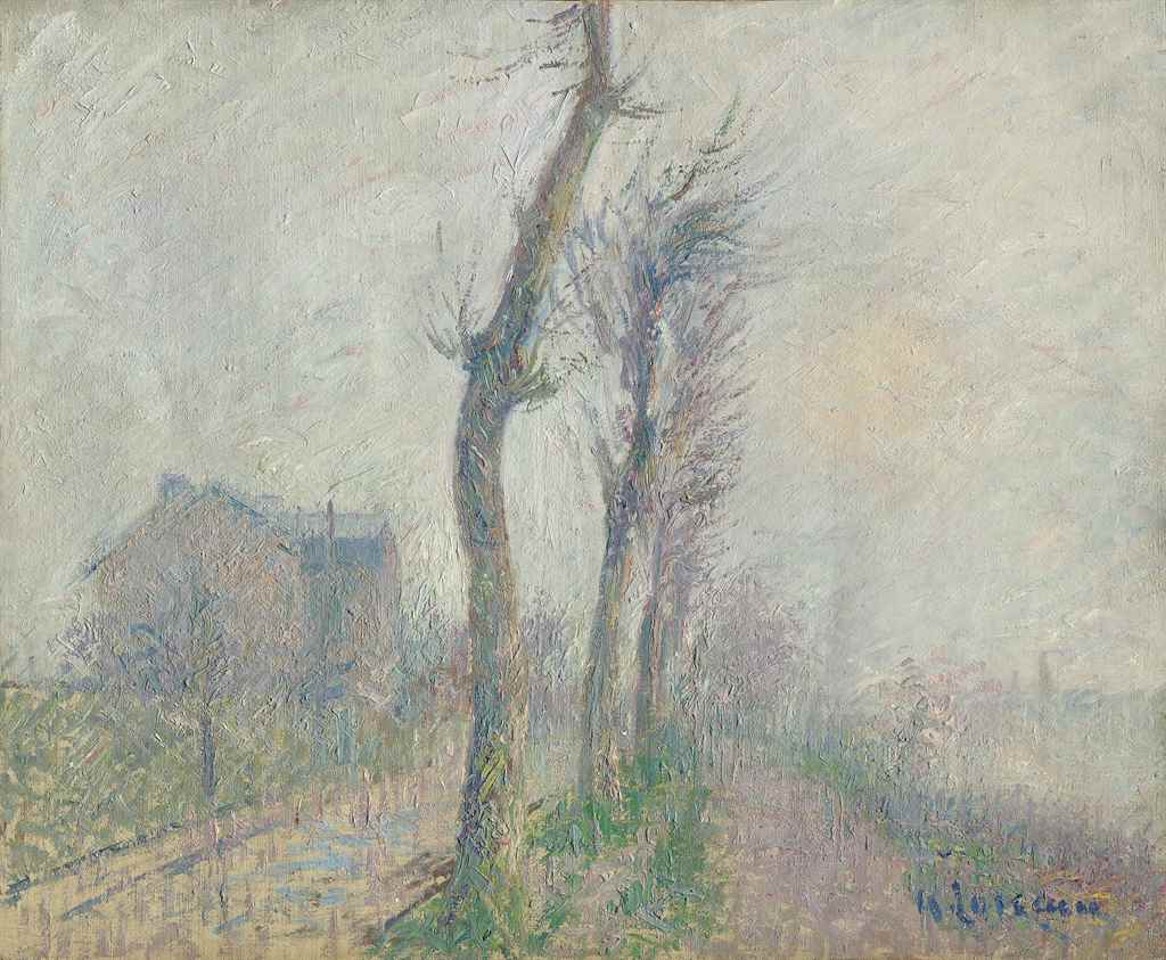 Bord de l’eau, Pontoise by Gustave Loiseau