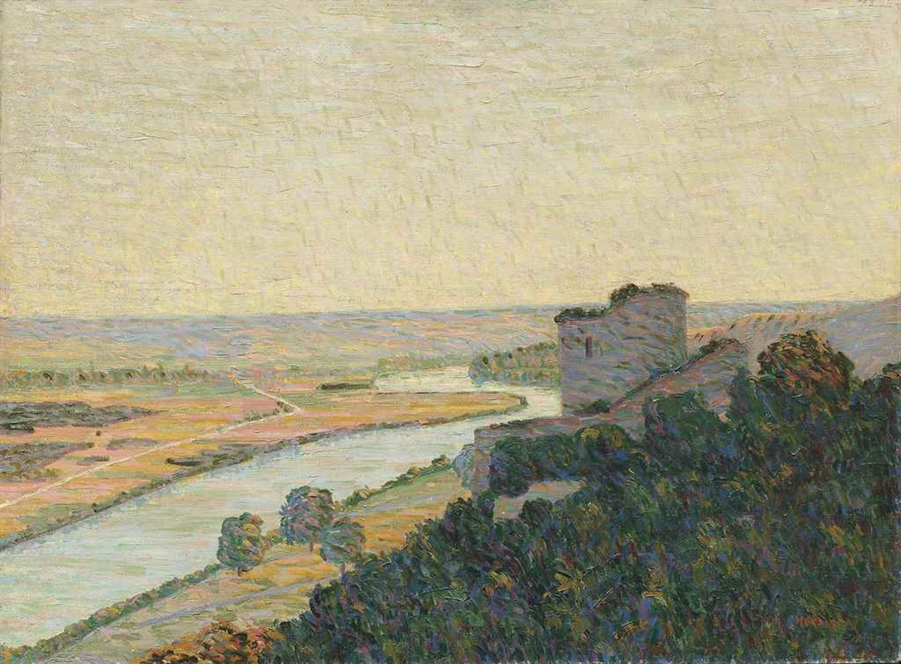 Le Château-Gaillard by Auguste Herbin