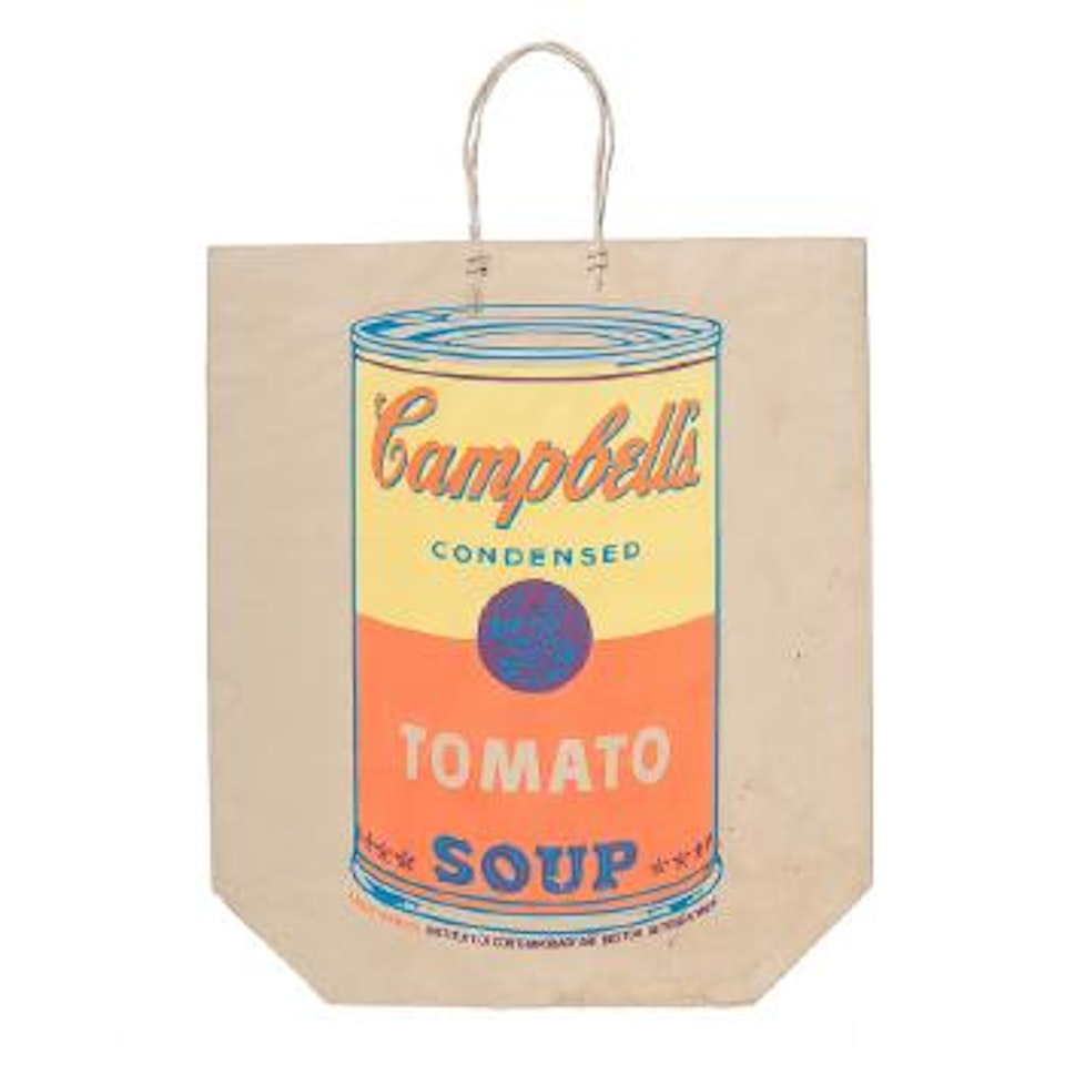 Campbell's Tomato Soup Shopping Bag by Andy Warhol